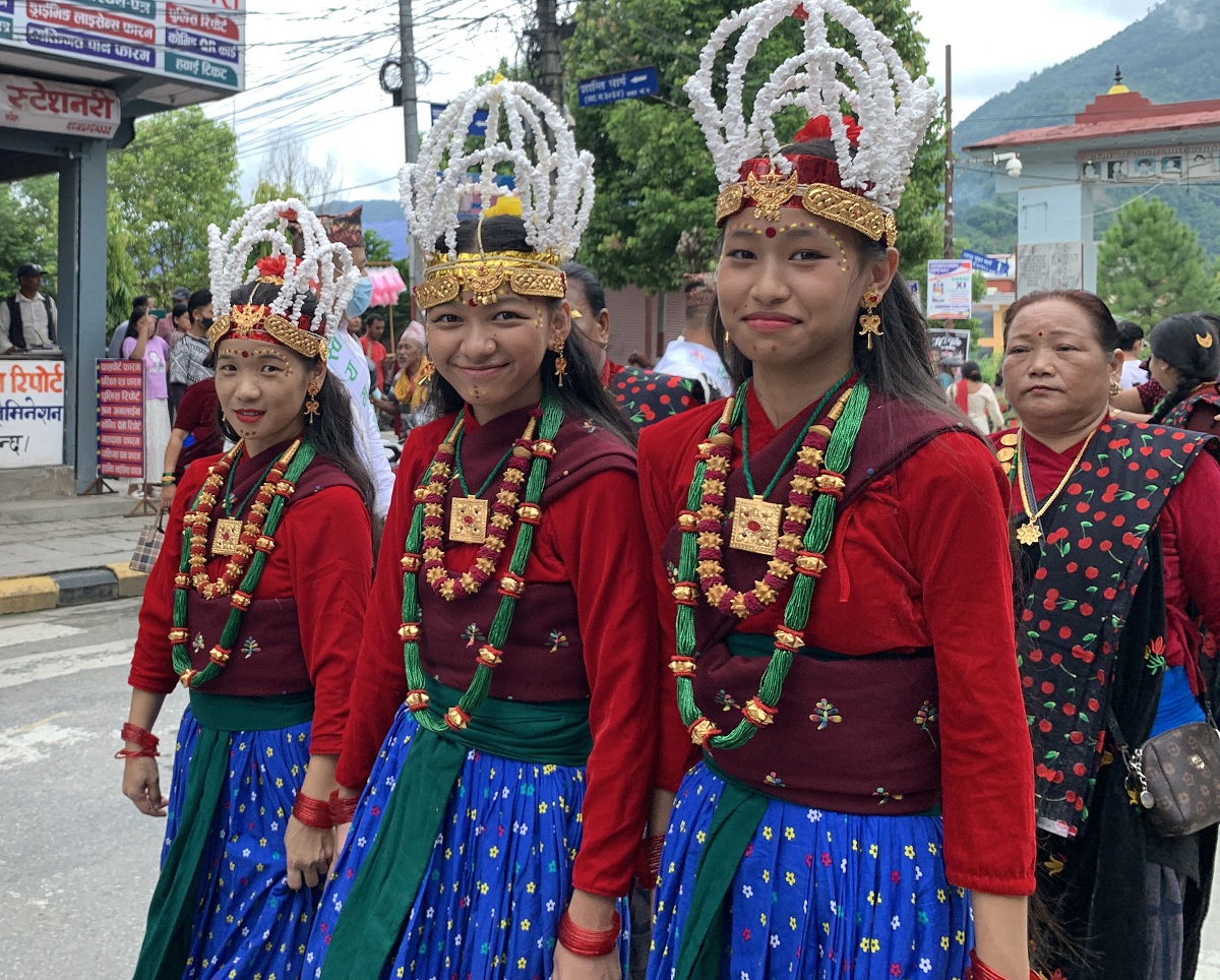 तस्बिरमा विश्व आदिवासी दिवस